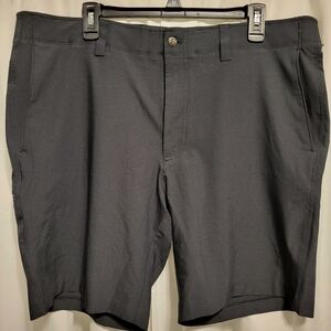 Callaway Men's Charcoal Flat Front Shorts